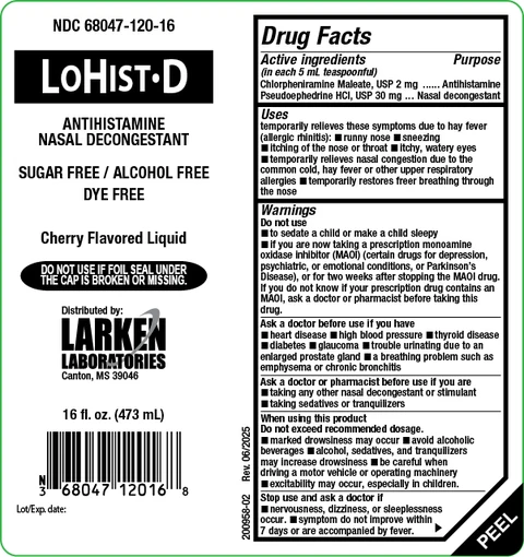 LoHistD packaging
