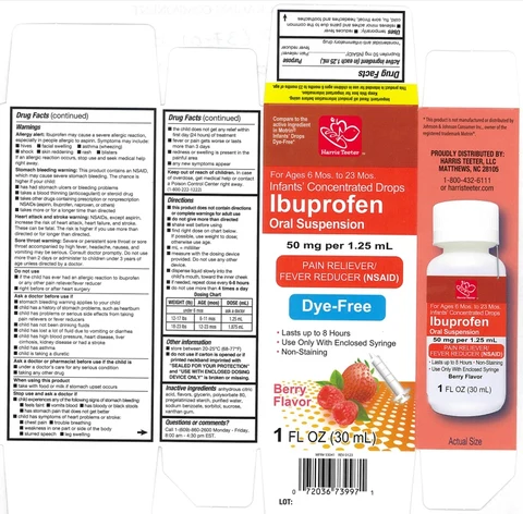Ibuprofen infants Drops 포장