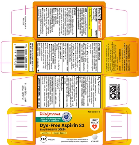 Aspirin 포장