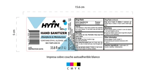 Hand Sanitizer packaging
