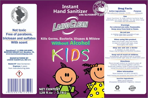 Hand Sanitizer packaging