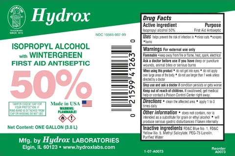Isopropyl Alcohol with Wintergreen 50% 포장