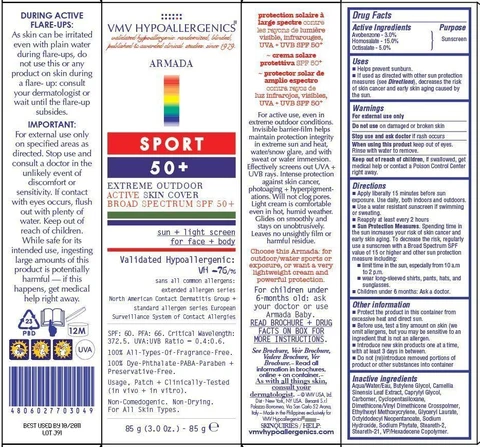 VMV HYPOALLERGENICS ARMADA SPORT 50 포장