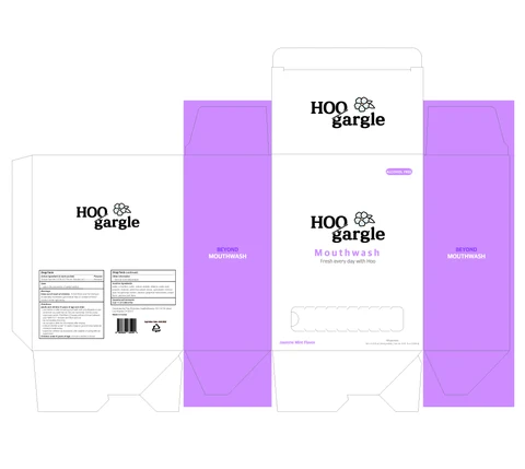 Hoo Gargle Jasmine Mint Flavor 100 packets
