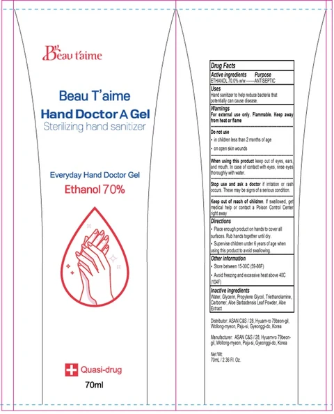 BEAUTAIME HAND DOCTOR A 포장