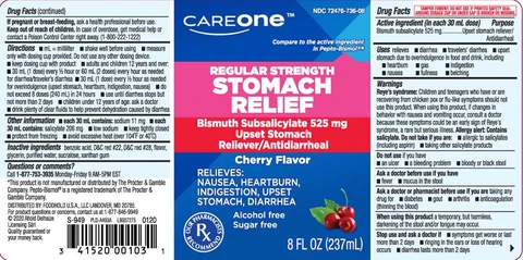 Stomach ReliefRegular Strength packaging