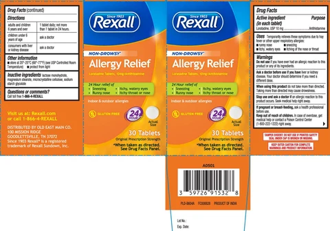 All Day Allergy Relief 포장