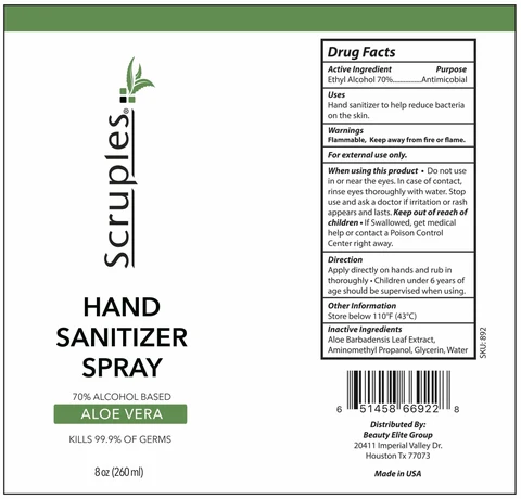 Hand Sanitizer packaging