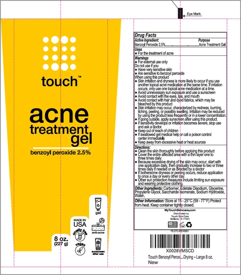 Touch Acne Treatment Benzoyl Peroxide 포장