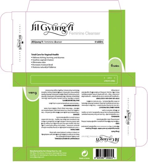 Jilgyungyi (6 Tablets) 포장