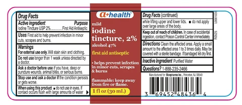mild iodine tincture 포장