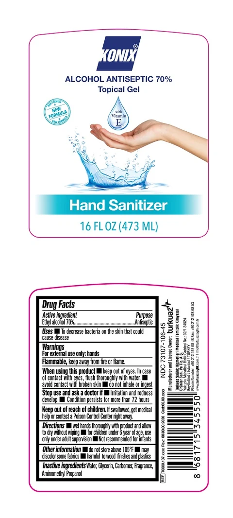 Konix 16 fl oz. 473 ml