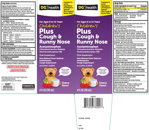 Childrens Plus Cough and Runny Nose packaging
