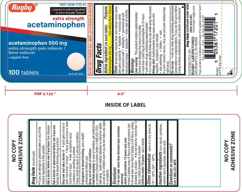 Acetaminophen packaging
