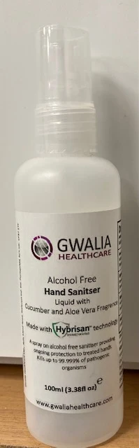 Alcohol Free Hand Sanitizer 포장