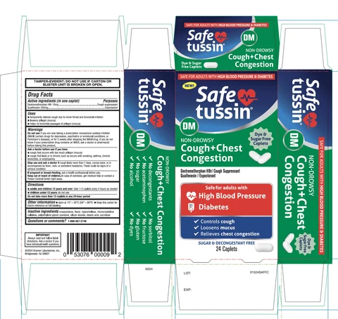 SAFETUSSIN Non DrowsyCough plus chest congestion 포장