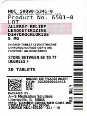 Levocetirizine Dihydrochloride packaging