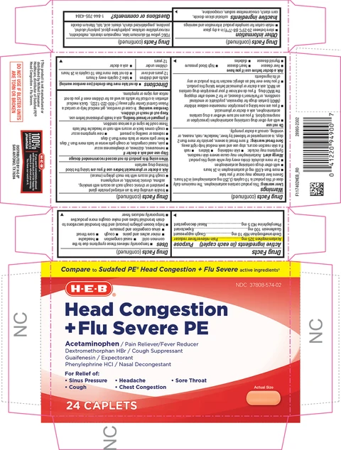 Head Congestion plus Flu Severe packaging