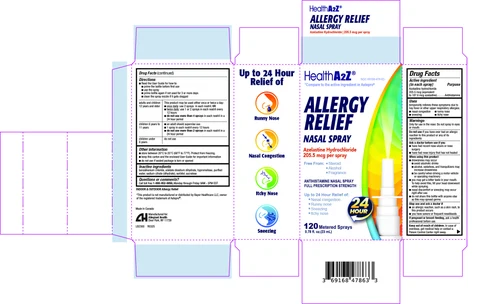 Azelastine hydrochloride carton