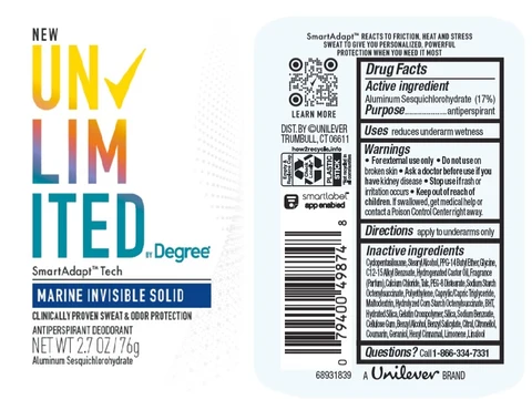 Unlimited by Degree 포장