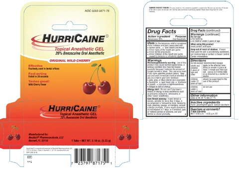 HurriCaineTopical Anesthetic 포장
