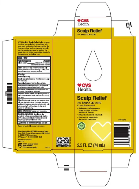 CVS Health Scalp Relief 포장