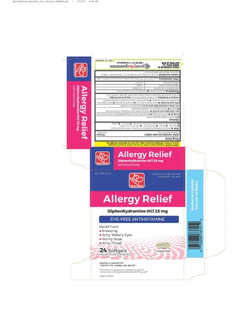 Harris Teeter Allergy Relief packaging