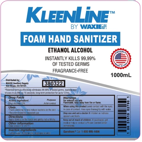 KLEENLINE packaging