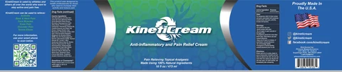 KinetiCream Anti-Inflammatory and Pain Relief 포장