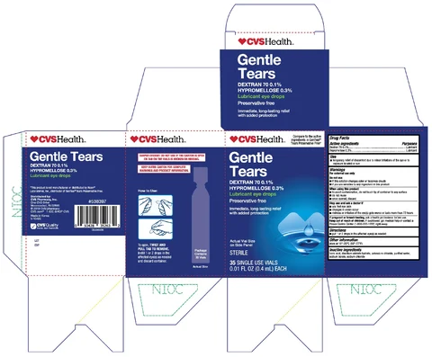 CVS Gentle Tears packaging