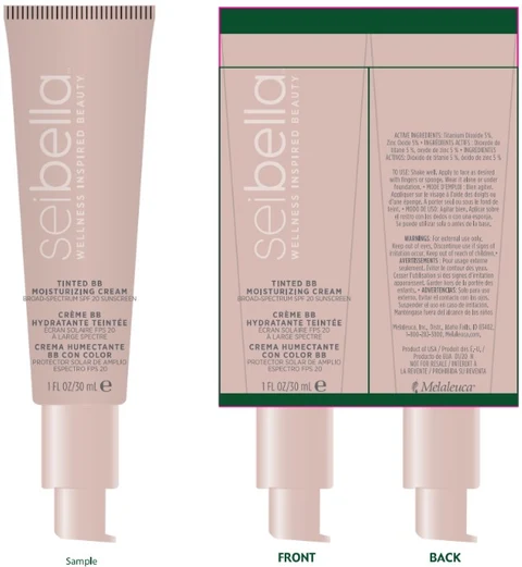 Sei Bella Tinted BB Moisturizing CremeDeep 550 N 포장
