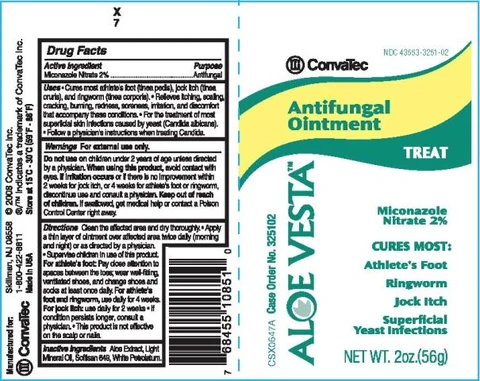 ALOE VESTA ANTIFUNGAL 포장