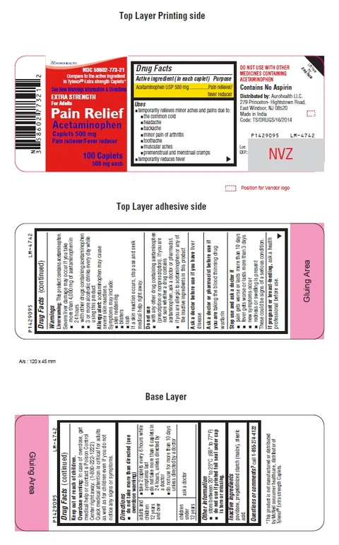 Acetaminophen packaging