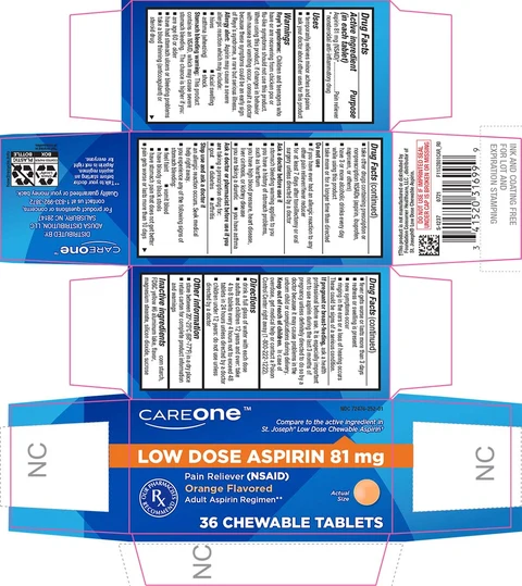LOW DOSE ASPIRIN packaging