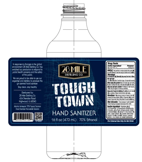 Tough town Hand Sanitizer 포장