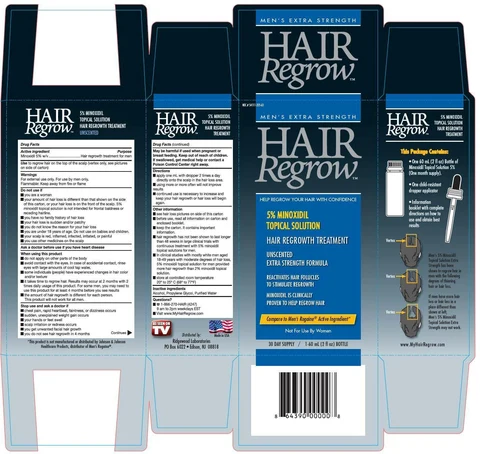 Hair Regrow packaging