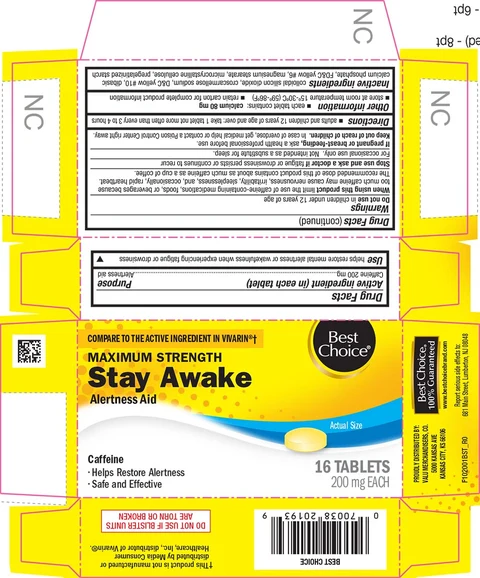 Stay Awake packaging