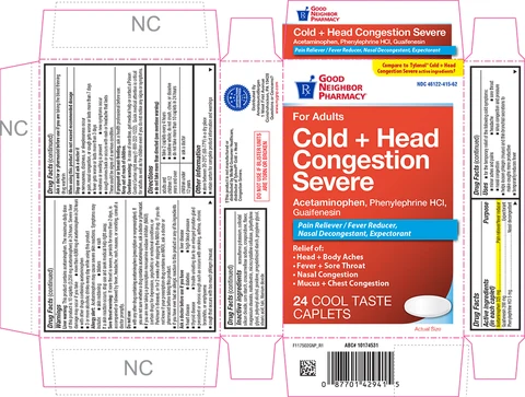 Cold Head Congestion Severe 포장