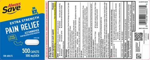 Acetaminophen packaging