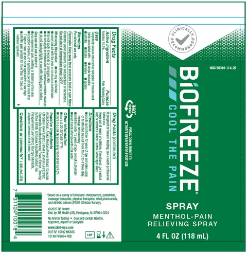 Biofreeze 포장
