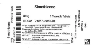 Simethicone 포장