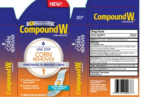 Compound W Corn Remover 포장