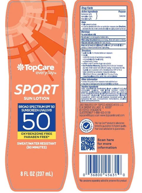 TopCare Everyday Sport Sun SPF 50 packaging