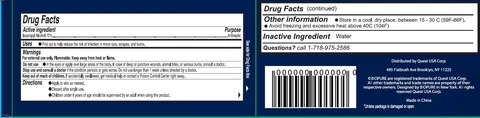 Biopure alcohol prep pads 70 isopropyl 포장