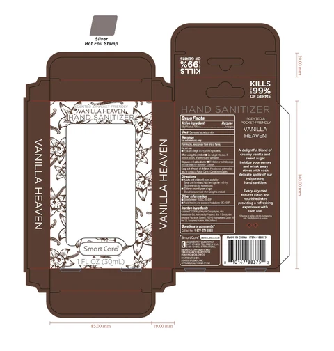 Smart Care 1oz Hand Sanitizer Vanilla Heaven01 포장