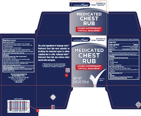 Chest Rub packaging