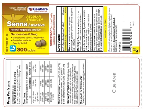 Senna Natural Relief 포장