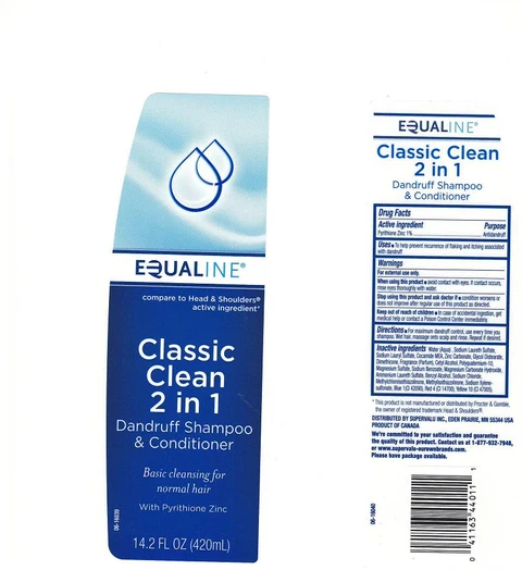 CLASSIC CLEAN 2 IN 1FOR NORMAL HAIR packaging