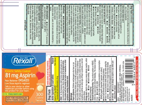 AspirinLow Dose 포장