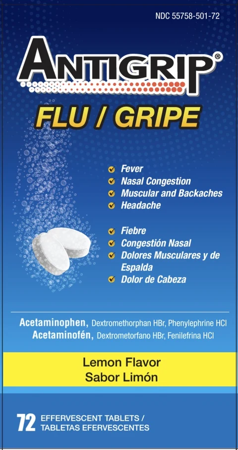 AntigripFlu 포장